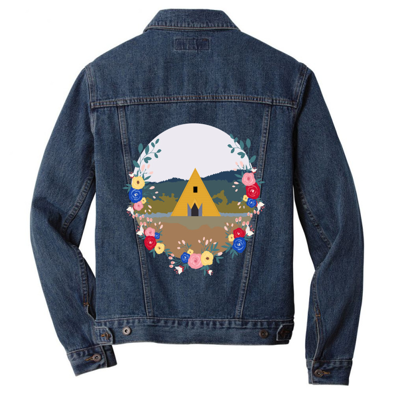 Lover Gift The Queen Funny Gift Men Denim Jacket by ArtistStacy | Artistshot