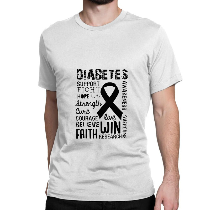 Diabetes Awareness Classic T-shirt by untitleddada | Artistshot