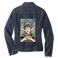 Proud  The Queen For Men Women Ladies Denim Jacket | Artistshot