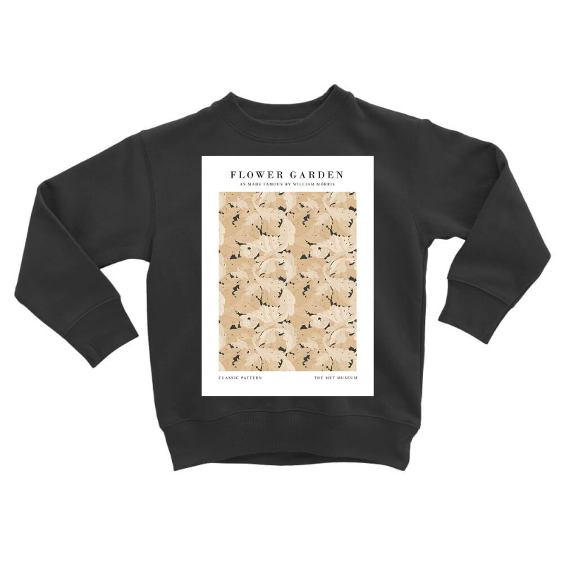 William Morris Flower Garden Toddler Sweatshirt by Rayna K | Artistshot