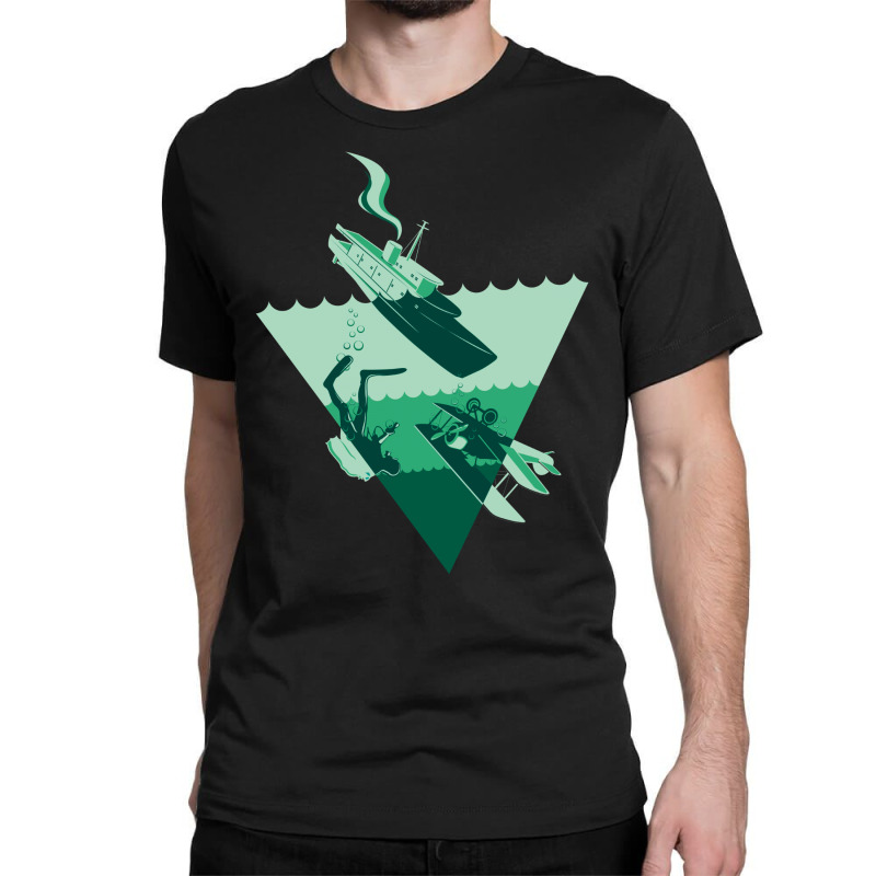 Bermuda Triangle Classic T-shirt by DitreamX | Artistshot