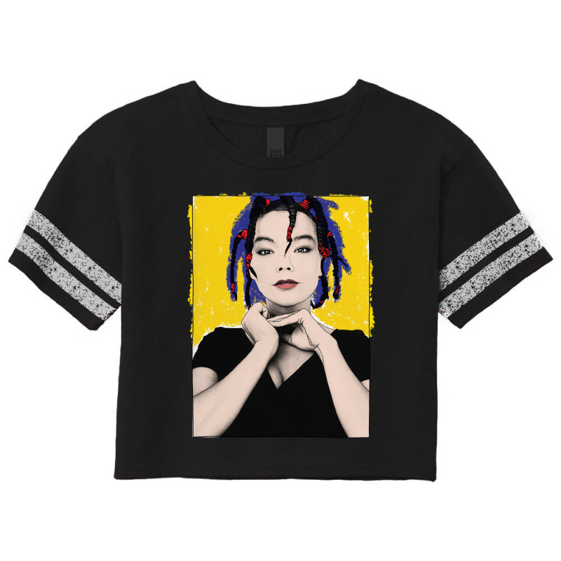 Funny Man Bjork Lover Gifts Women Scorecard Crop Tee by ArtistStacy | Artistshot