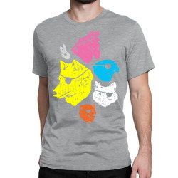 Animals with Eyepatches Classic T-shirt | Artistshot