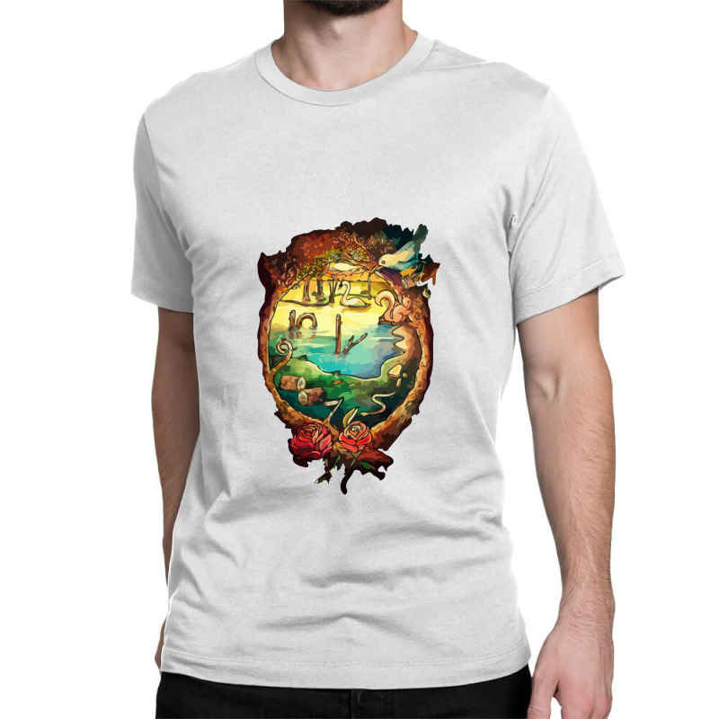 Nature’s Time Classic T-shirt by gulatotal | Artistshot