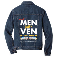 Funny Men Alan Johnson My Favorite People Men Denim Jacket | Artistshot