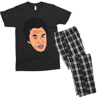 Mask Alan Johnson Gifts Men Men's T-shirt Pajama Set | Artistshot