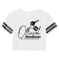 Official Homeowner Got The Keys, Property Housewarming Party T Shirt Scorecard Crop Tee | Artistshot