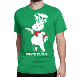 white flour dough boy Classic T-shirt | Artistshot
