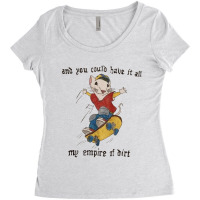 The Skateboard Mouse Love Women's Triblend Scoop T-shirt | Artistshot