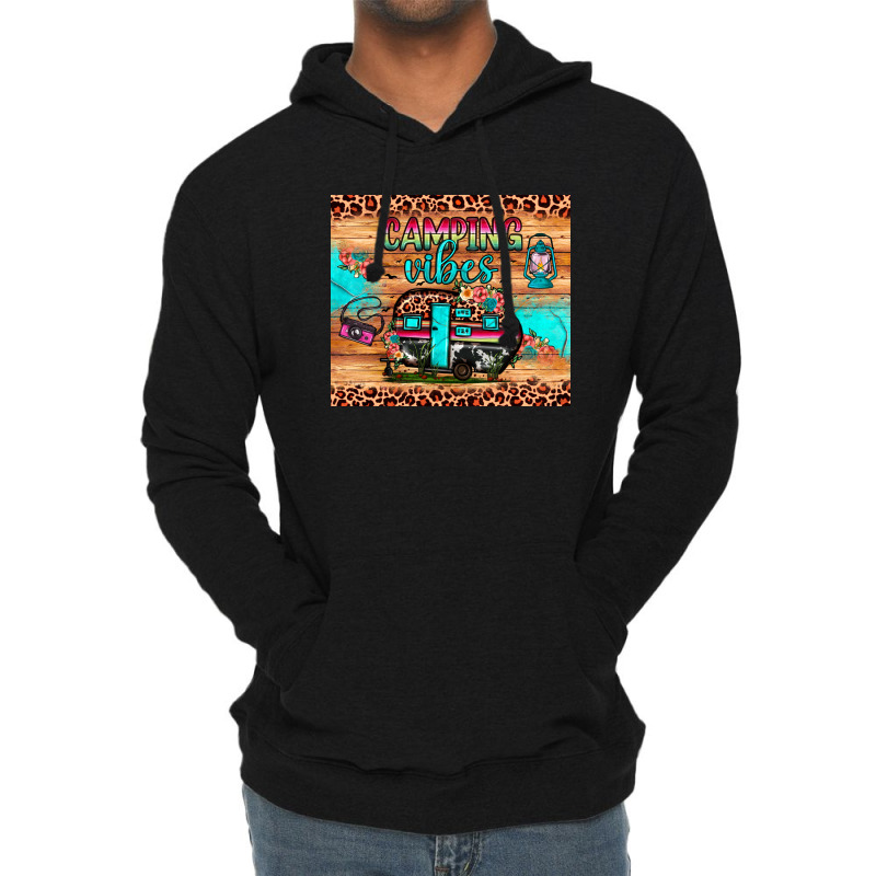 Camping Vibes Lightweight Hoodie | Artistshot