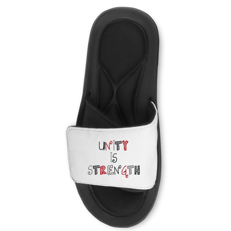 Unity Is Strength Merch Slide Sandal | Artistshot