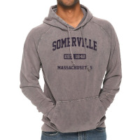 Somerville Massachusetts Ma Vintage State Athletic Style T Shirt Vintage Hoodie | Artistshot