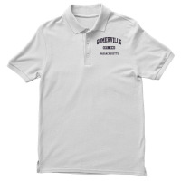 Somerville Massachusetts Ma Vintage State Athletic Style T Shirt Men's Polo Shirt | Artistshot