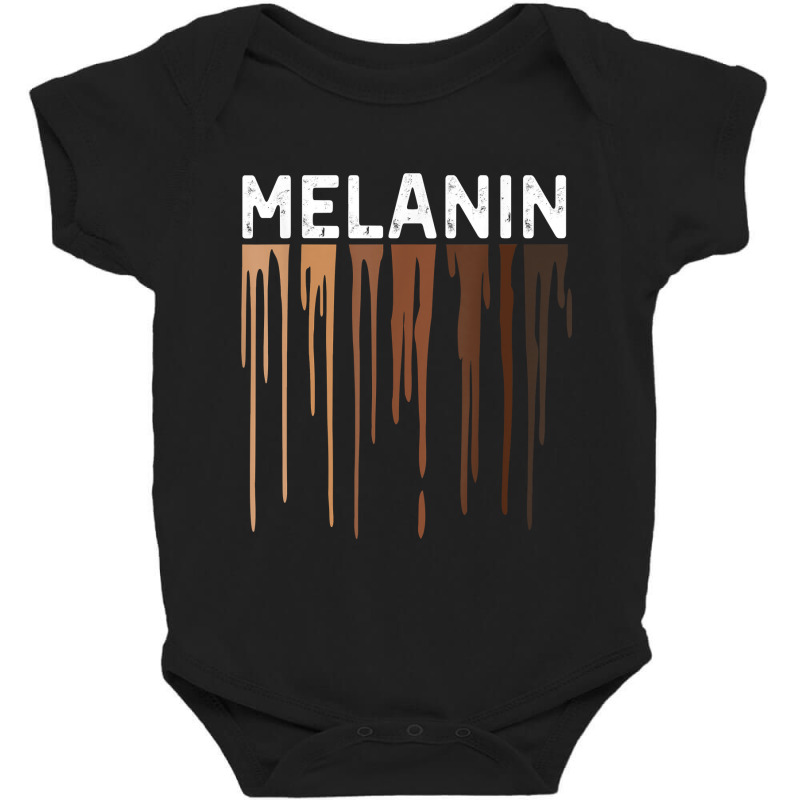 Drippin Melanin Tshirts For Women Pride  Gifts Black History T Shirt Baby Bodysuit | Artistshot