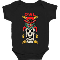 Spiritual Owl Baby Bodysuit | Artistshot