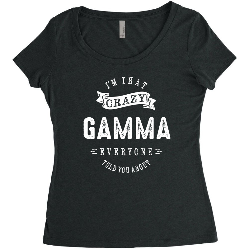 Gamma Women's Triblend Scoop T-shirt by Chris Ceconello | Artistshot