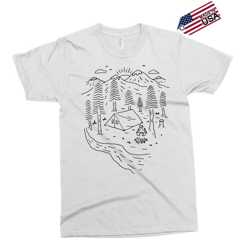 Let's Go Camping (for Light) Exclusive T-shirt by Quilimo | Artistshot