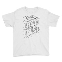 Hiking Trails (for Light) Youth Tee | Artistshot