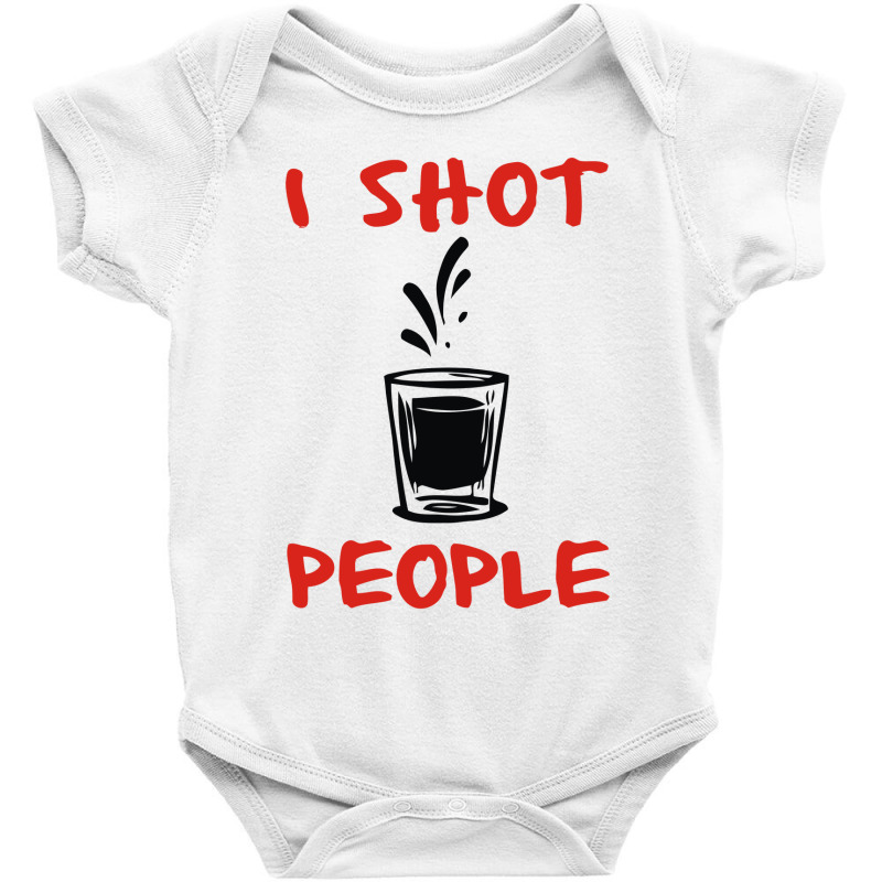 I Shot People Bartender Baby Bodysuit by YatHad | Artistshot