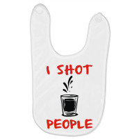 I Shot People Bartender Baby Bibs | Artistshot