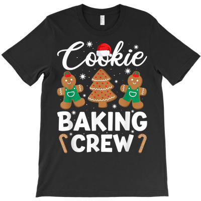Christmas Cookie Baking Crew T-shirt Designed By Bariteau Hannah