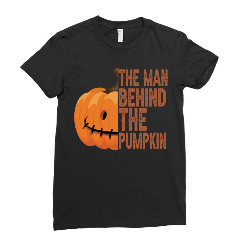 Funny Man Mr Halloween  Funny Gifts Men Ladies Fitted T-Shirt by ArtistLucian | Artistshot