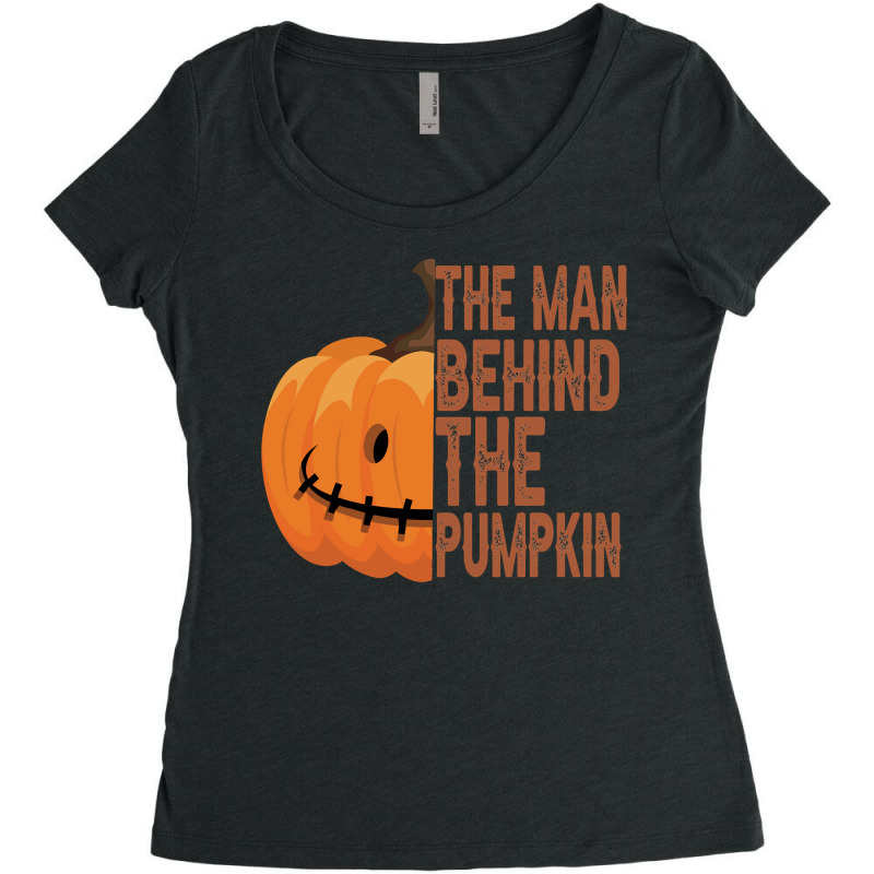 Funny Man Mr Halloween  Funny Gifts Men Women's Triblend Scoop T-shirt by ArtistLucian | Artistshot