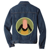 Vintage Photographic  Polaroid Art Characters Painting Men Denim Jacket | Artistshot