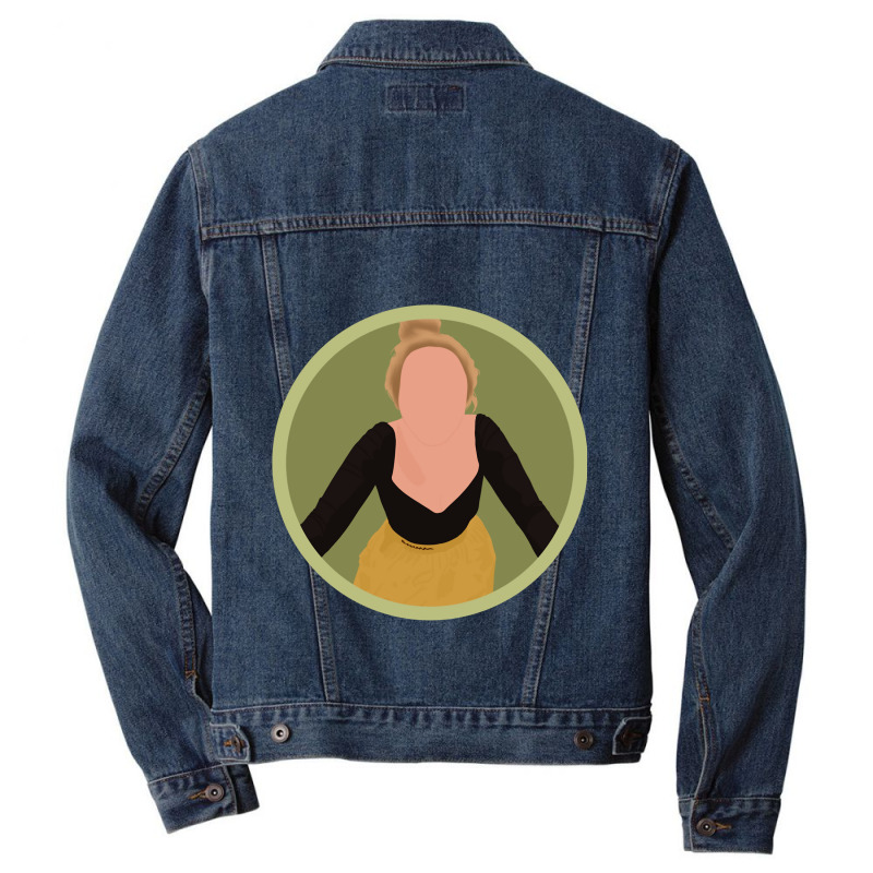 Vintage Photographic  Polaroid Art Characters Painting Men Denim Jacket | Artistshot