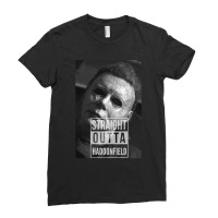 Mask Burning Skull My Favorite People Ladies Fitted T-shirt | Artistshot