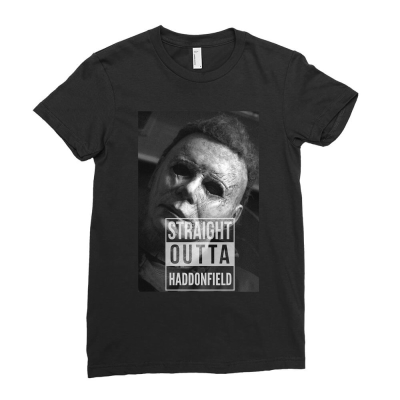 Mask Burning Skull My Favorite People Ladies Fitted T-Shirt by ArtistLucian | Artistshot