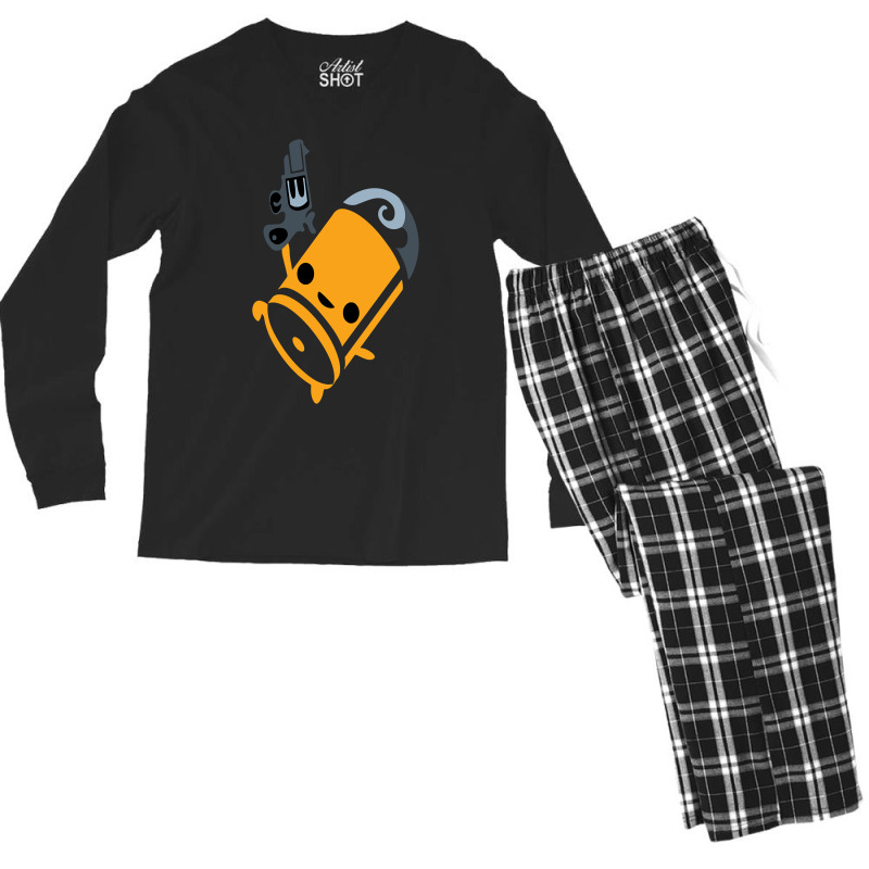 Music Retro Death Reticle Funny Gifts Boy Girl Men's Long Sleeve Pajama Set | Artistshot