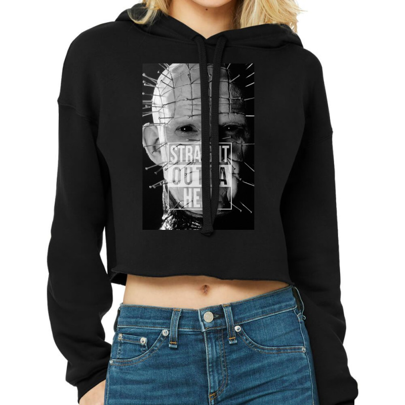 Music Retro Burning Skull Gift Men Cropped Hoodie by ArtistLucian | Artistshot