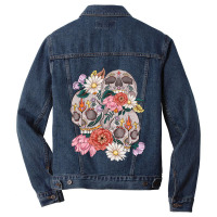 Retro Vintage Ghost Papa For Men Women Men Denim Jacket | Artistshot