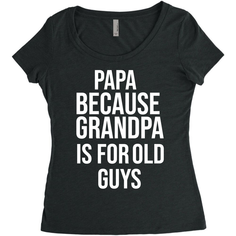 Vintage Photograp Ghost Papa Mens Funny Women's Triblend Scoop T-shirt by ArtistLucian | Artistshot