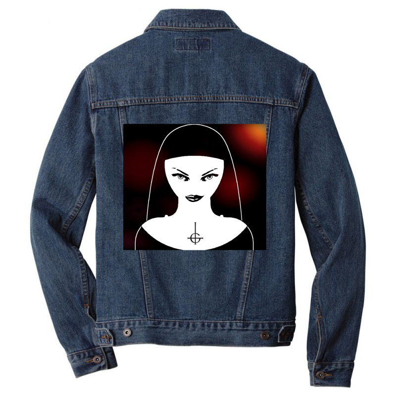 Women Men Burning Skull Call Me Men Denim Jacket by ArtistLucian | Artistshot