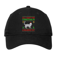 Funny Ugly All I Want For Christmas Is A Balinese Cat T Shirt Adjustable Cap | Artistshot