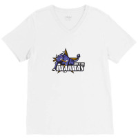 Lone Star Brahmas V-neck Tee | Artistshot