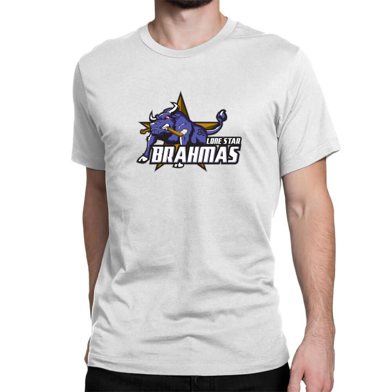 Lone Star Brahmas Classic T-shirt by debantan | Artistshot