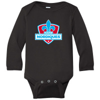 Maine Nordiques Long Sleeve Baby Bodysuit | Artistshot