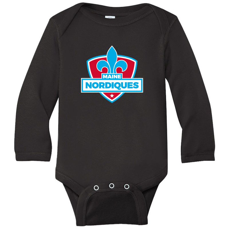 Maine Nordiques Long Sleeve Baby Bodysuit by debantan | Artistshot