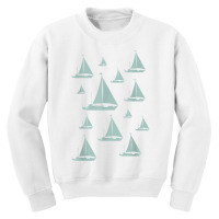 Sailing Sailing Ship Retro Sail Boat T Shirt Youth Sweatshirt | Artistshot