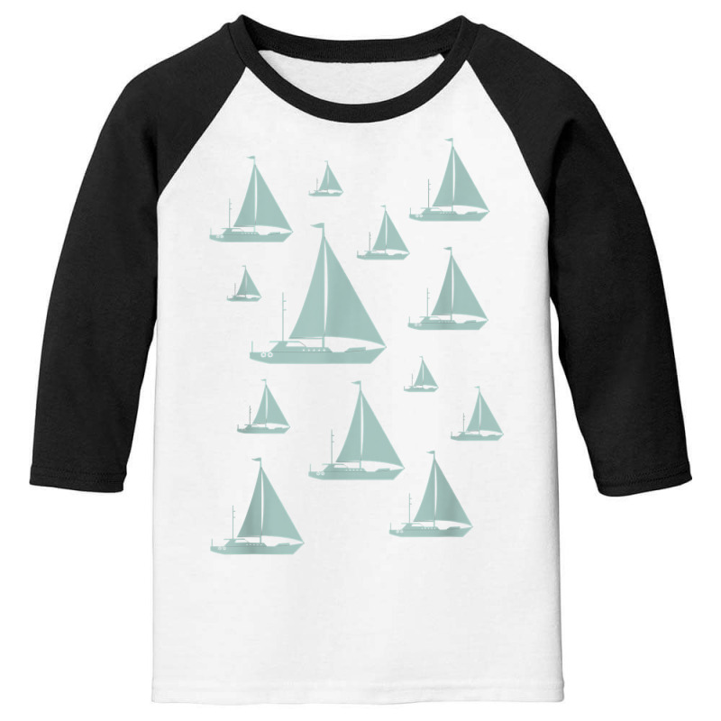 Sailing Sailing Ship Retro Sail Boat T Shirt Youth 3/4 Sleeve | Artistshot