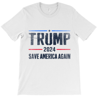 Trumps 2024 Save America Again T-shirt Designed By Bariteau Hannah
