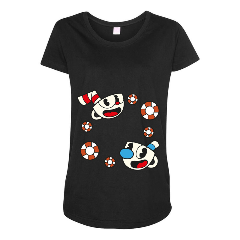 Retro Vintage  Gaming Art.png Maternity Scoop Neck T-shirt by Artist-Cayden | Artistshot