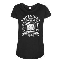 Survivor 1984 Maternity Scoop Neck T-shirt | Artistshot