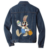 Vintage Classic Cartoon  Game Games Characters.png Men Denim Jacket | Artistshot