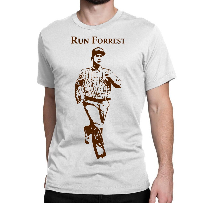 Custom Run Forrest Gump Running T Shirt Funny Running T Shirt Saying  Vintage Classic T-shirt By Afa Designs - Artistshot