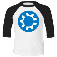 Kubuntu Toddler 3/4 Sleeve Tee | Artistshot