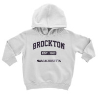 Brockton Massachusetts Ma Vintage State Athletic Style T Shirt Toddler Hoodie | Artistshot